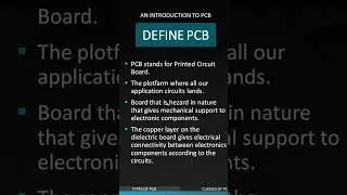 Desfine PCB | What is PCB | PCB Design Course #pcb #pcbdesign #course #udemy #youtubeshorts #shorts