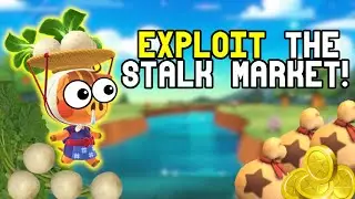 Как ЭКСПЛУАТИРОВАТЬ рынок стеблей репы в Animal Crossing New Horizons! | SCG 2020