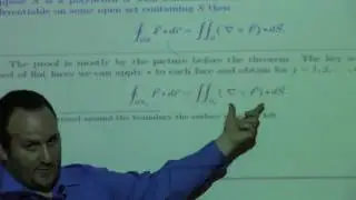 Multivariate Calculus: Stokes Theorem polyhedral argument, two examples, 4-14-17