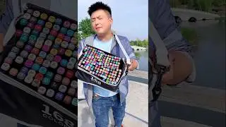 try this magical colour pencil 🤯 #trending