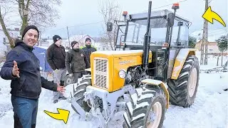 URSUS C-360 WYJECHAŁ Z GARAŻU - PIERWSZA JAZDA - DAJEMY JEJ W PALNIK 