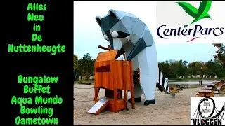 Center Parcs 2021 De Huttenheugte mit Hund / ALLES NEU / Vlog / Buffet / Aqua Mundo / Bungalow