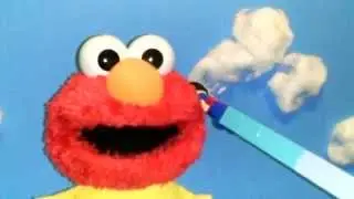 Elmo versus LEGO Superman