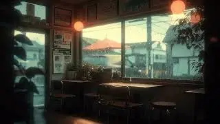 Tokyo Rainy Street View 🌆 | Calm Lofi Vibes in a Hidden Caf&eacute;