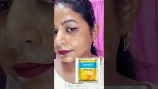 everyuth golden glow peel off mask review || How to apply peel off mask at home😯 #skincare #shorts