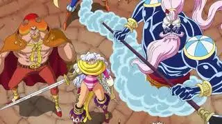 Onepiece.  Bege transforms to big father