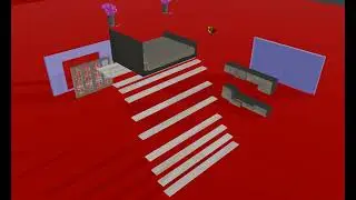 Blender 3d model architecture floor plan animation