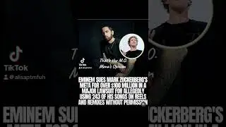 Slim Shady sues Meta for $100M #explore #monalisachronicles #fyp #eminem #meta #youtube #viral