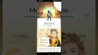 Lucario Mega Evolution In #pokemongame #pokemon #pok&eacute;mon #pokemongo #pok&eacute;mongo