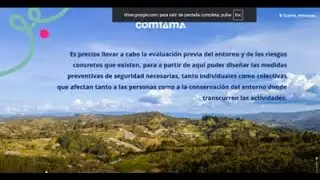 Masterclass de turismo: “Cartografía segura: visualiza los riesgos”