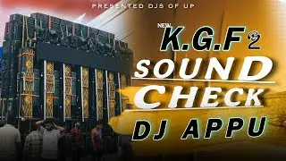 NEW SOUND CHECK HUMMING BASS - DJ APPU | DJ SARZEN SOUND CHECK 🧿#trending #soundcheck