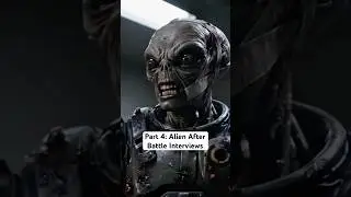 Part 4: Alien After Battle Interviews #humanglazing #writingprompts #bigfootvlogs #veo3