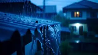 Midnight Rain Drifting Slowly ASMR: Cozy Night Sounds for Sleepless Nights 0026