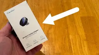 Wireless #Carplay Adapter, 60% Smaller,  No Latency, Plug&Play, Bluetooth&WiFi, for #AppleCarplay