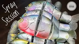 Surprise Spray Sesh and Release: SHIMMER SHAD