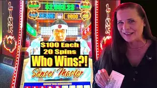$400 Phoenix Link BANK CHALLENGE 😱 Sensei Master CRUSHES the Bank then HIGH LIMIT Huff N Puff BONUS
