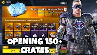 🥵 I Opened Up 150+ Dangerous Ride Legendary Crates in CODM