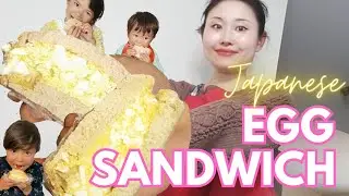 Japanese Egg sandwich (Tamago Sando) #eggsandwichrecipe #cookingwithchildren