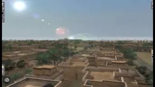 Virtual Middle Eastern City: Flyover