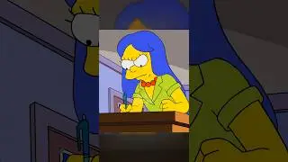 MARGE IS STRESSED!? #simpsons