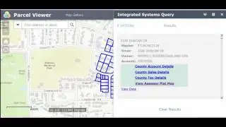 Integrated System Query Widget for ArcGIS Online