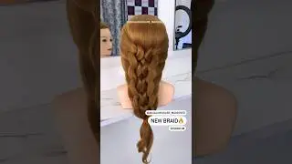 New braid hairstyle by Anjali ghogare makeover class enquiry 9860629964 #viral #bridalhairstyle