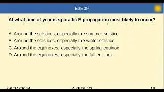 E3B Radiowave Propagation(Interesting Propagation Modes) V2 8-24-2024