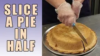 How to Slice a Pie in Half (Not as simple as you think!)
