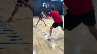Partner Heavy Ball Handle Drill