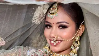 Modern bridal makeup tutorial | HD glam makeup look step by step