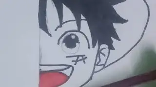 Monkey d Luffy drawing video long