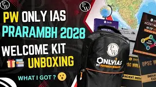 &ldquo;What&rsquo;s Inside, OnlyIAS Prarambh Batch Welcome Kit? (UPSC 2028)&rdquo; |  #prarambhbatchkit #pw #onlyias 