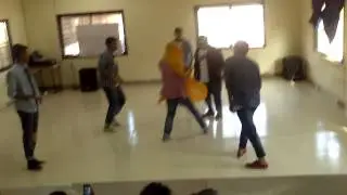 Group Dance Practice in Indian Maritime University (IMU) Cochin