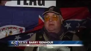 Virginia Flaggers Hold Candlelight Vigil at &lsquo;Disrespectful&rsquo; Richmond Art Show