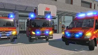 Emergency Call 112 – Swedish Firefighters Responding Gameplay! 4K