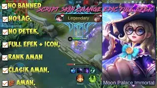 Script skin change epic full efek Ling di deskripsi...