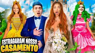 FOMOS NOS CASAR EM UM CASTELO MAS O PIOR ACONTECEU!! ACABARAM COM NOSSO CASAMENTO!!