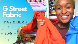G Street Fabric Haul- Part 2  || To all the fabrics I've ever loved in January 2021