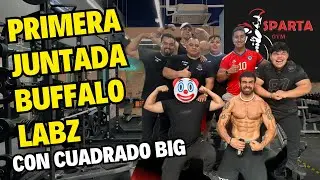 PRIMERA JUNTADA BUFFALO LABZ CON CUADRADO BIG / GYM SPARTA BATUCO