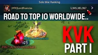 Lords Mobile| 2B SOLO POINTS - KVK WITH LordFranciss, Snow60!!