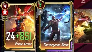 MARVEL DUEL Iron Man Prime Armor Gameplay