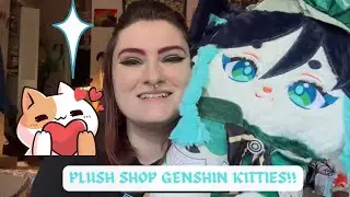 PLUSH SHOP Genshin Impact Anime Cat Plush Mini Haul! | Taechichu