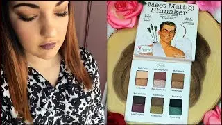 NEW! The Balm Meet Matt(e) Shmaker Palette (Review, Swatches, Tutorial) | Erica's Life