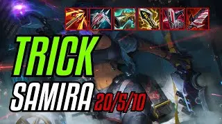TRICK - SAMIRA vs LUCIAN ADC - KR DIAMOND - PATCH 11.8