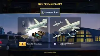 Unlocking the Prosperity Lines at Airport simulator First class (08/07/2025)