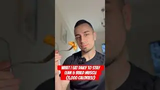 What I eat to hit 3,000 cals & 190g protein daily real meal prep I use to stay shredded & strong