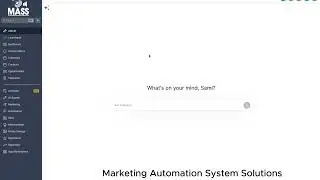 MASS Platform Ask AI HowTo Training Marketing Automations System Solutions Artificial Intelligence