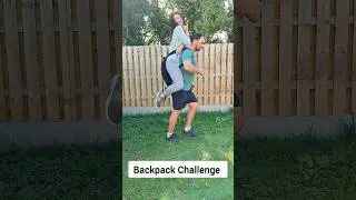 Backpack Challenge 🎒 #shorts #couple #challenge