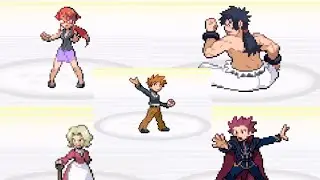 Pokemon Radical Red 4.1 All Elite Four Battles + Champion (Hardcore Mode)
