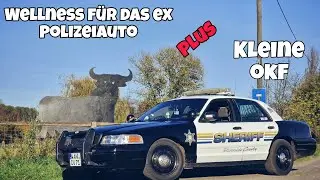 Wellness f&uuml;r ein EX Police Car. Und kleine OKF. RW Garage